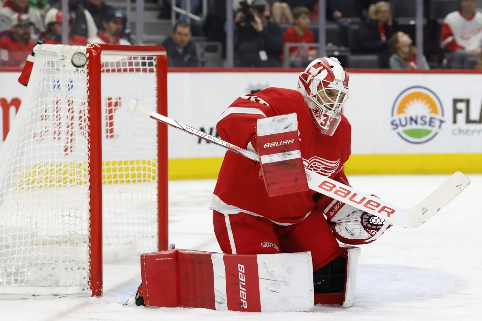 Red Wings' Cam Talbot enters the final season of his two-year contract