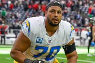 Source: Charger reaches a $114 million contract with Rashawn Slater for four years