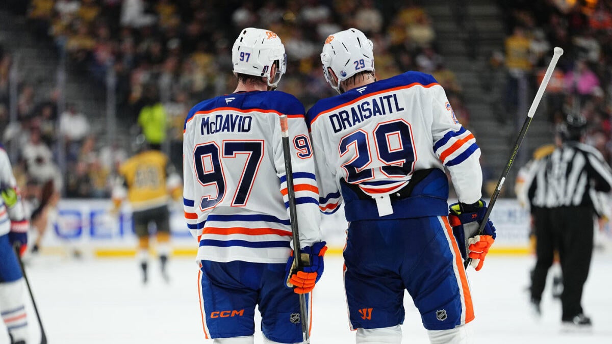 Look: Oilers Stars Conor McDavid suits at Leon Dry Sightle Beer League match