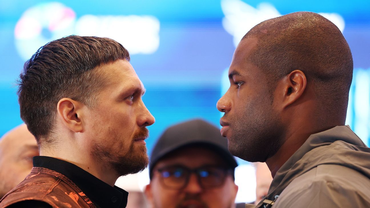 Daniel Dubois focuses on oleksandr usyk, not tyson fury return