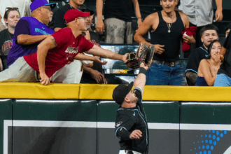 Diamondback bans fans from Chasefield for the remainder of 2025 after "multiple crimes" of interference in the outfield