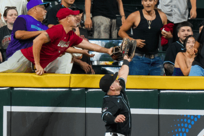 Diamondback bans fans from Chasefield for the remainder of 2025 after "multiple crimes" of interference in the outfield