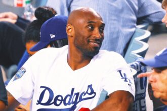 Dodgers holding Kobe Bryant Bobblehead prizes for Lakers Legend