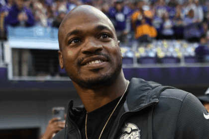 Former NFL star Adrian Peterson signs a celebrity boxing deal to face his familiar first opponent on a report-by-report basis