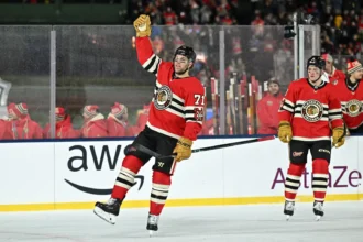 Ex-Blackhawks Forward has found it to be perfectly suited to the new team