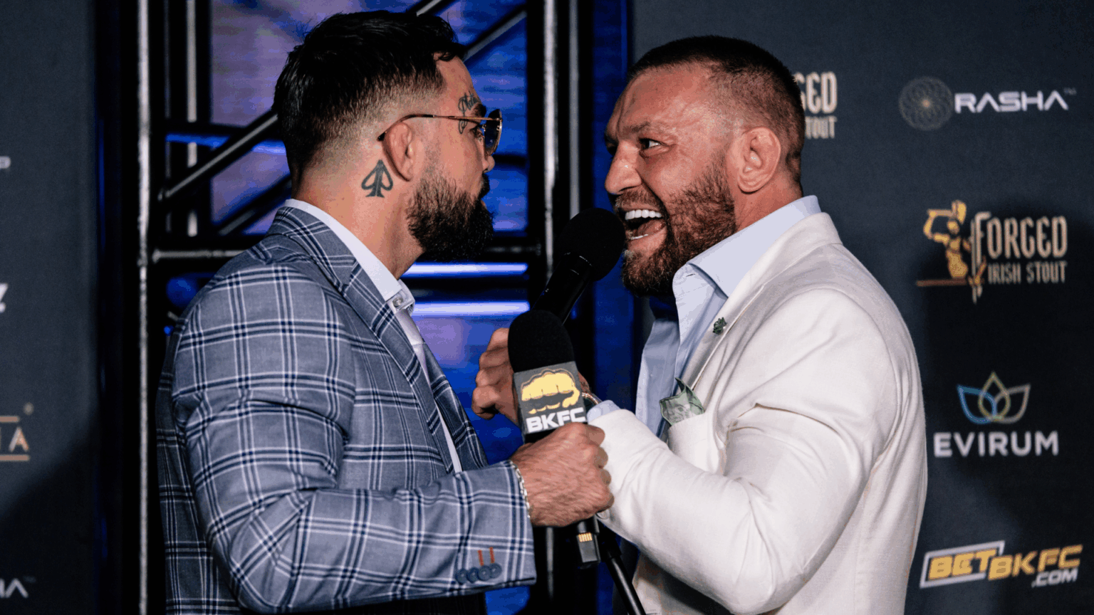 Mike Perry facing Conor McGregor at BKFC Champions Summit