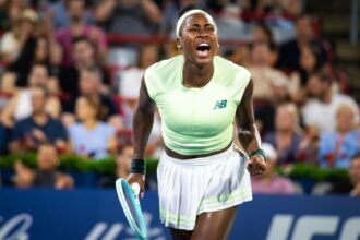 Gauff overcomes 23 double faults and wins at the National Bank Open