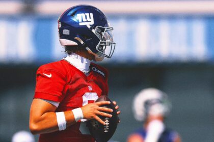 Giants roll as QB1 alongside Russell Wilson in Jackson's dart spotlight