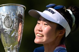Grace Kim wins Evian Stunner in France with Eagle Bydi Eagle Finish
