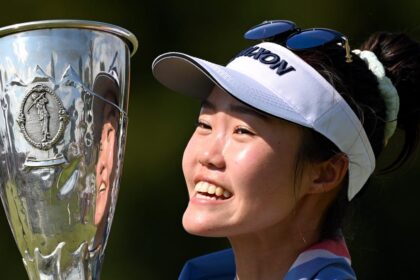 Grace Kim wins Evian Stunner in France with Eagle Bydi Eagle Finish