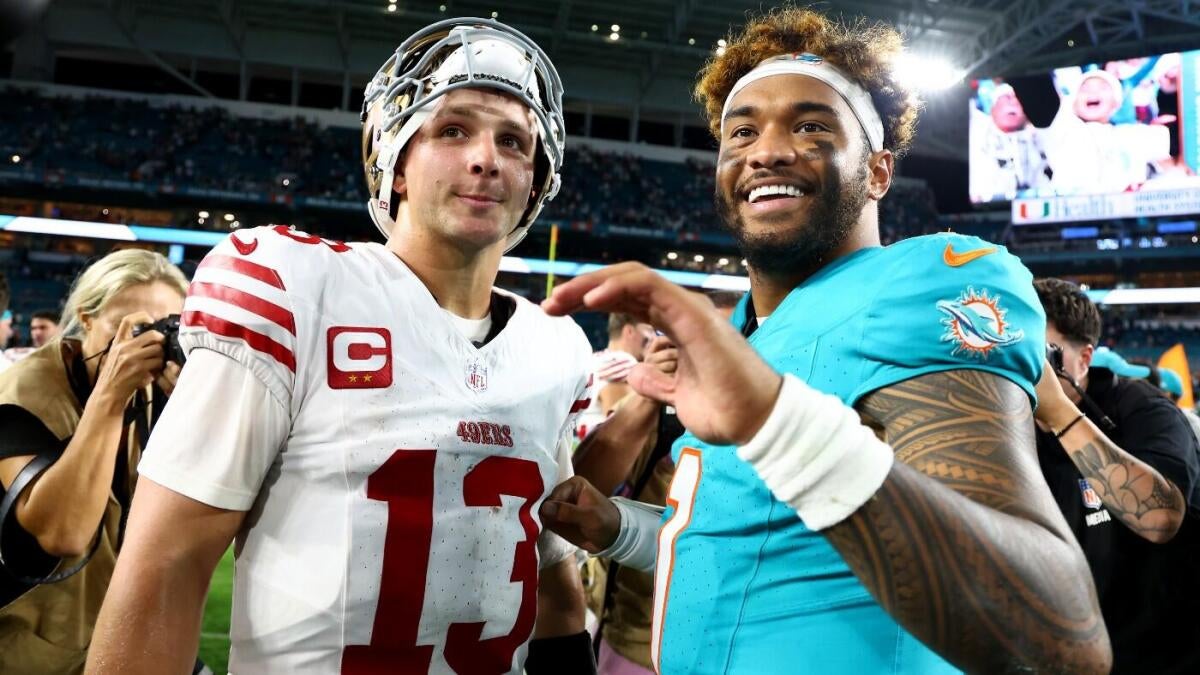 Five wild NBA style trade proposals for the NFL, including Dolphin 49ers QB Shakeup and Justin Jefferson Splash