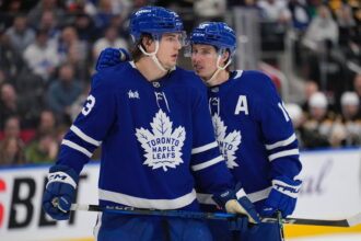 Thank you for the guidance of Maple Leafs' Matthew Nees Mitch Marner and won't call the game against Golden Knight a "rival"