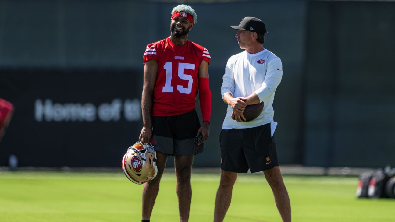 Uncertainty remains in the receiver when injuries stack up on the 49ers