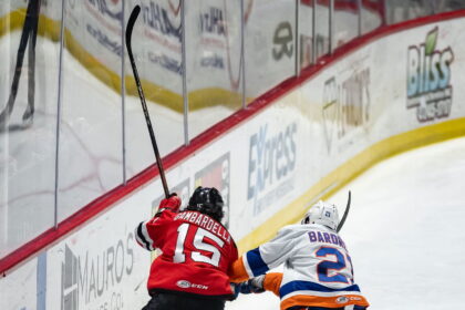Former Bridgeport Islanders Forward Italy's Colbirdrow sign