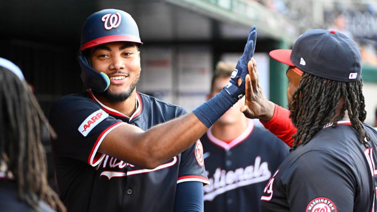James Wood of the Nationals makes franchise history after accepting an invitation for the Homerun Derby