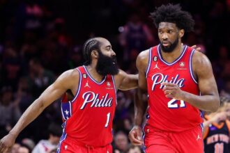 Joel Embiid says James Harden won't talk to him, and he insists that the former 76ers guard doesn't want to be traded with the Clippers