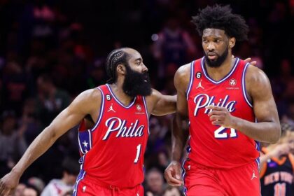 Joel Embiid says James Harden won't talk to him, and he insists that the former 76ers guard doesn't want to be traded with the Clippers
