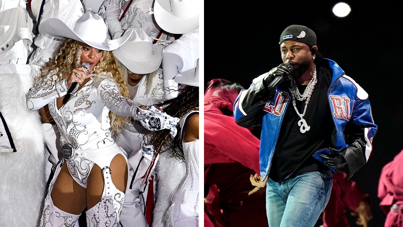 Kendrick Lamar, Beyoncé wins 2025 Emmy nomination for the NFL Halftime Show