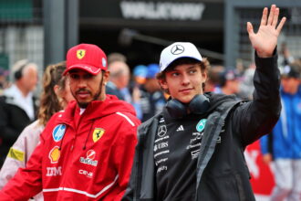 Details of Kimi Antonelli Lewis Hamilton's visit to Mercedes before the race at Belgian Grand Prix