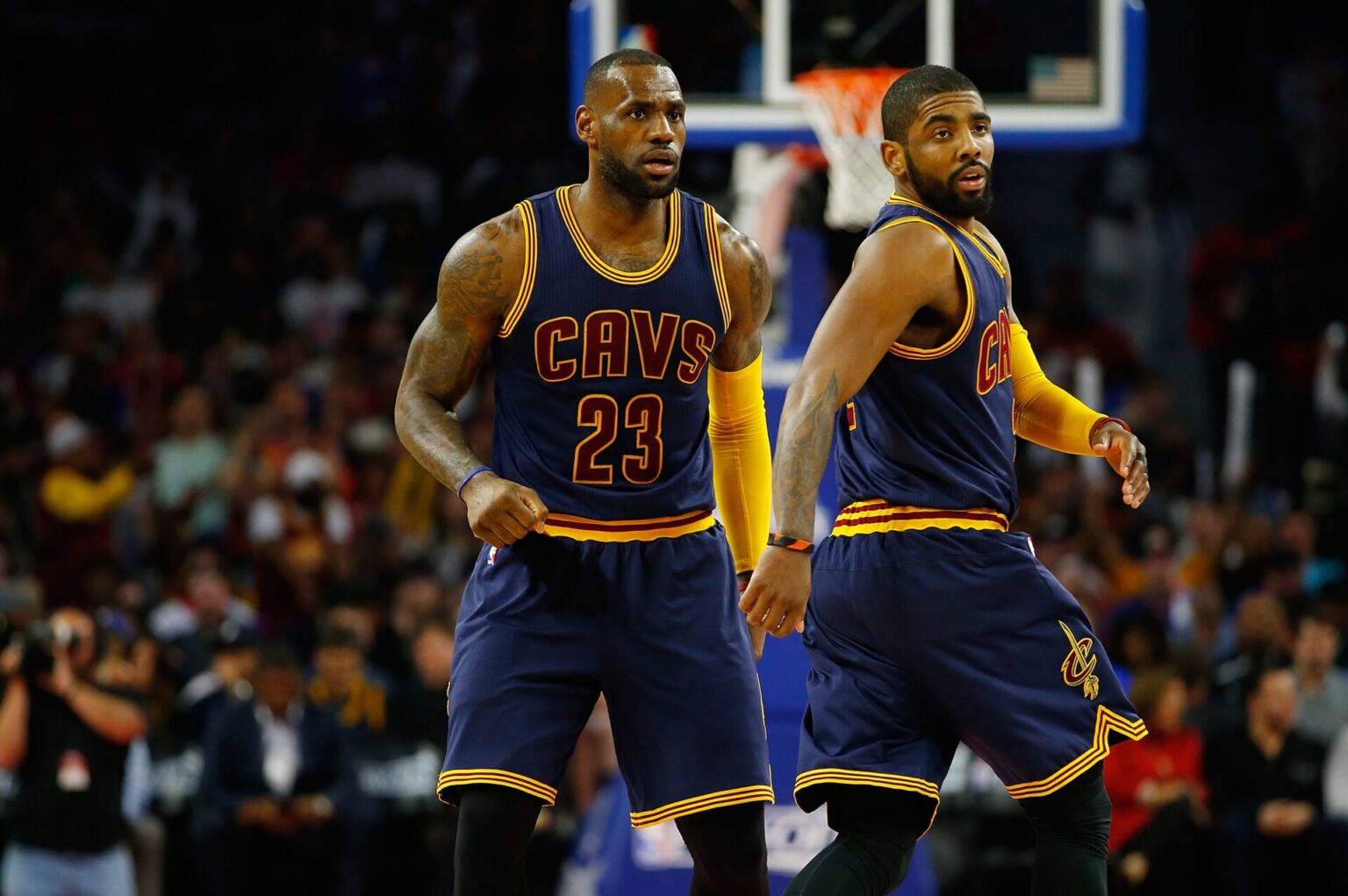 Kyrie Irving reflects on the "crazy" moment with the Cleveland Cavaliers that led to the end of LeBron James' pairing