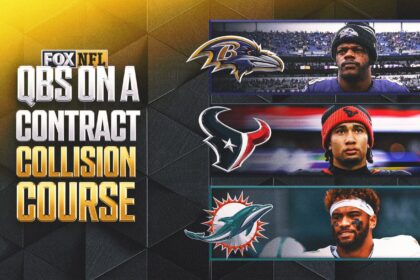 Ravens Star's Lamar Jackson Headline 6 NFL QBS Contract Collision Course