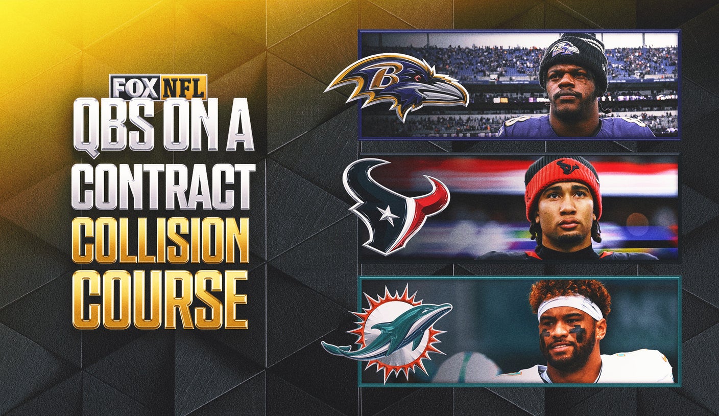 Ravens Star's Lamar Jackson Headline 6 NFL QBS Contract Collision Course