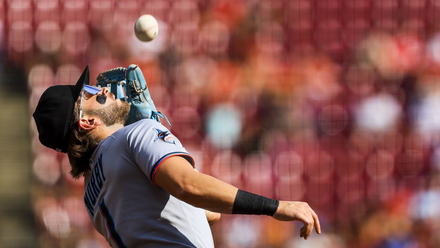 Connor No Bee of the Marlins 6-8 weeks after left surgery