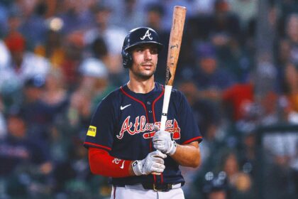 Matt Olson will replace Braves teammate Ronald Acuna Jr. in the Home Run Derby