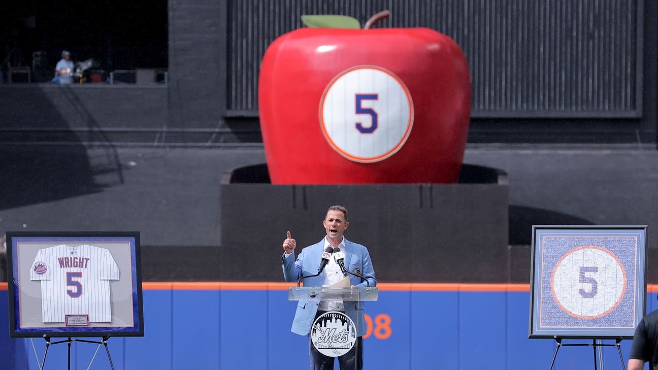 Mets' David Wright numbered retirement ceremony reminder