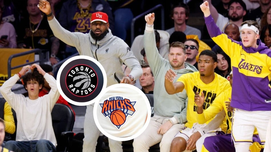 NBA experts name the New York Knicks and Toronto Raptors as the best trading partners with the LA Lakers for top stars
