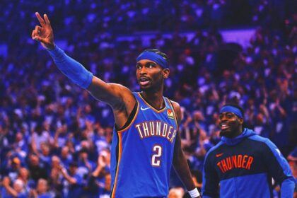 Thunder Star, NBA MVP Shai Gilgeous-Alexander is an NBA 2K26 cover athlete