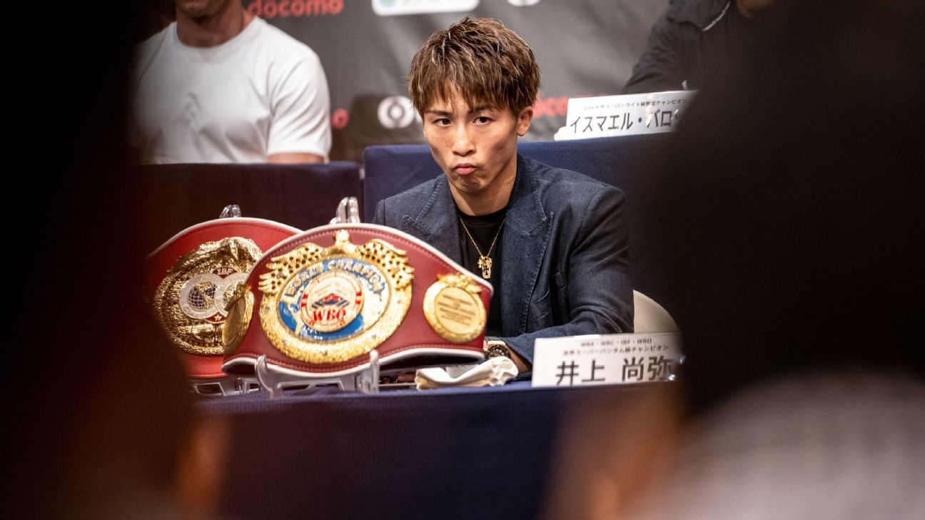 Naoya Inoue is seven to defend the title and Murodjon Akhmaliev. 14