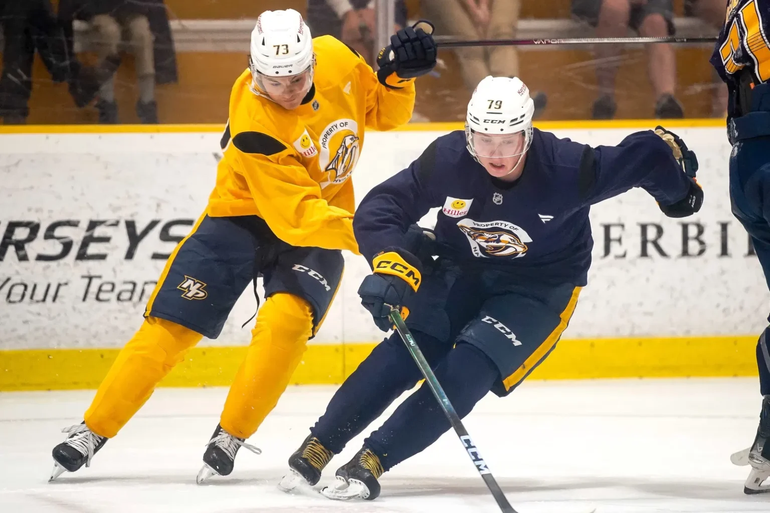 Nashville Predators outlook Egorslin shows significant growth following the KHL season and development camp