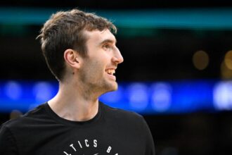 Newspers Center Luke Cornett has a hilarious reason to choose the 7th jersey, honoring Tim Duncan