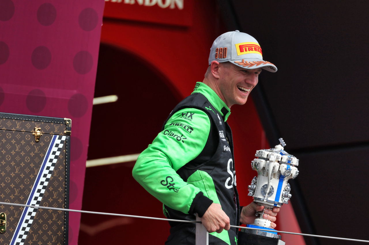 Nico Hulkenberg has named "one of the best drivers on the grid" after the shock F1 Podium