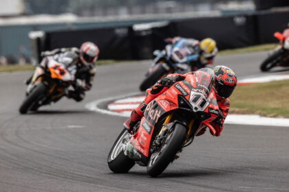 The start problem is Nicolo Brega's cost at WorldSBK in the UK: "Three races, three bad starts"