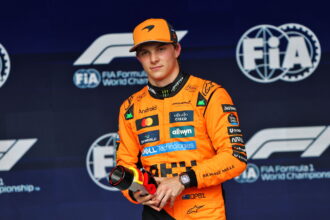 Oscar Piastri is relieved to overcome the "little fear" to seal off the Belgian GP sprint pole