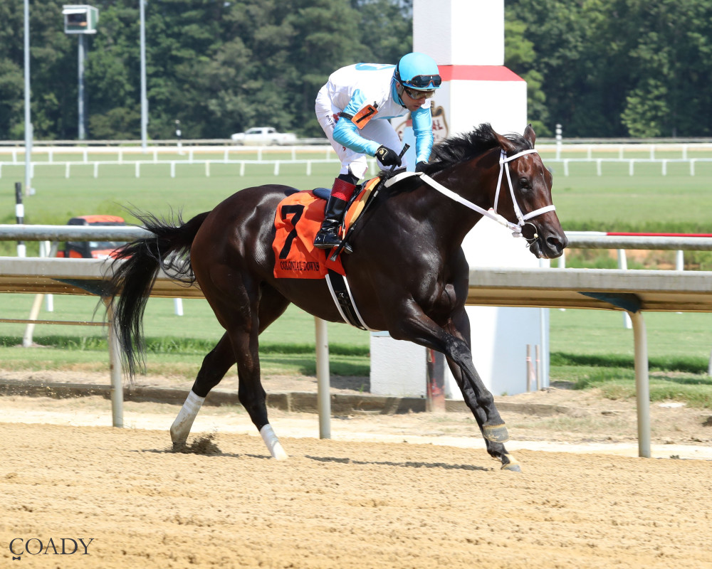 Colonial Downs: Patriot Spirit controls the Leage Count, and Alani Wire Love Sign