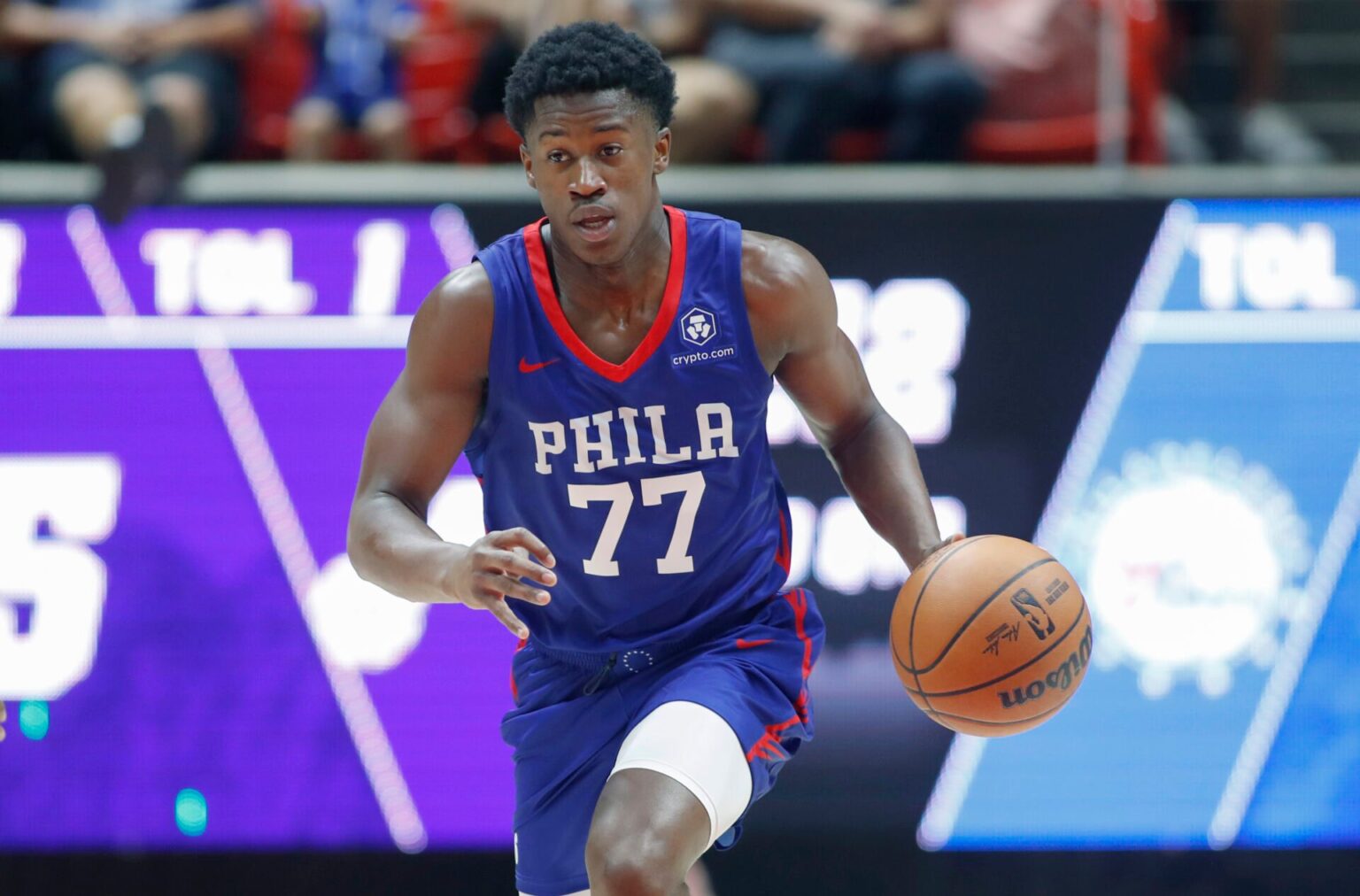 Philadelphia 76ers rookie VJ Edge.com reveals why he prefers the NBA over college after one summer league game