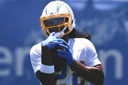 RB charger Najee Harris suffered eye in a fireworks accident on July 4th
