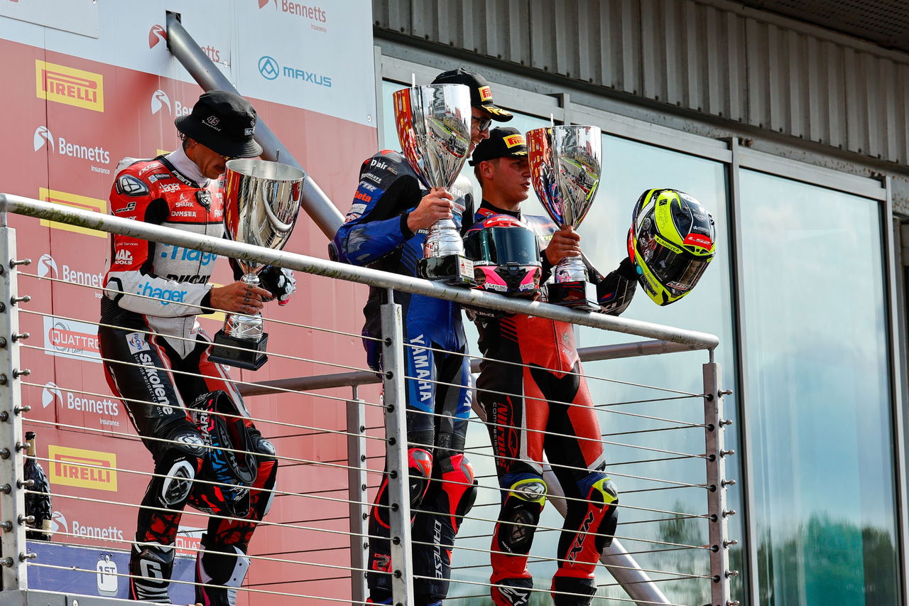 Ray said "nothing left" after his first BSB brand hatch victory