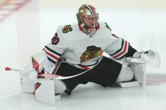 The young Blackhawks goalkeeper continues to receive praise