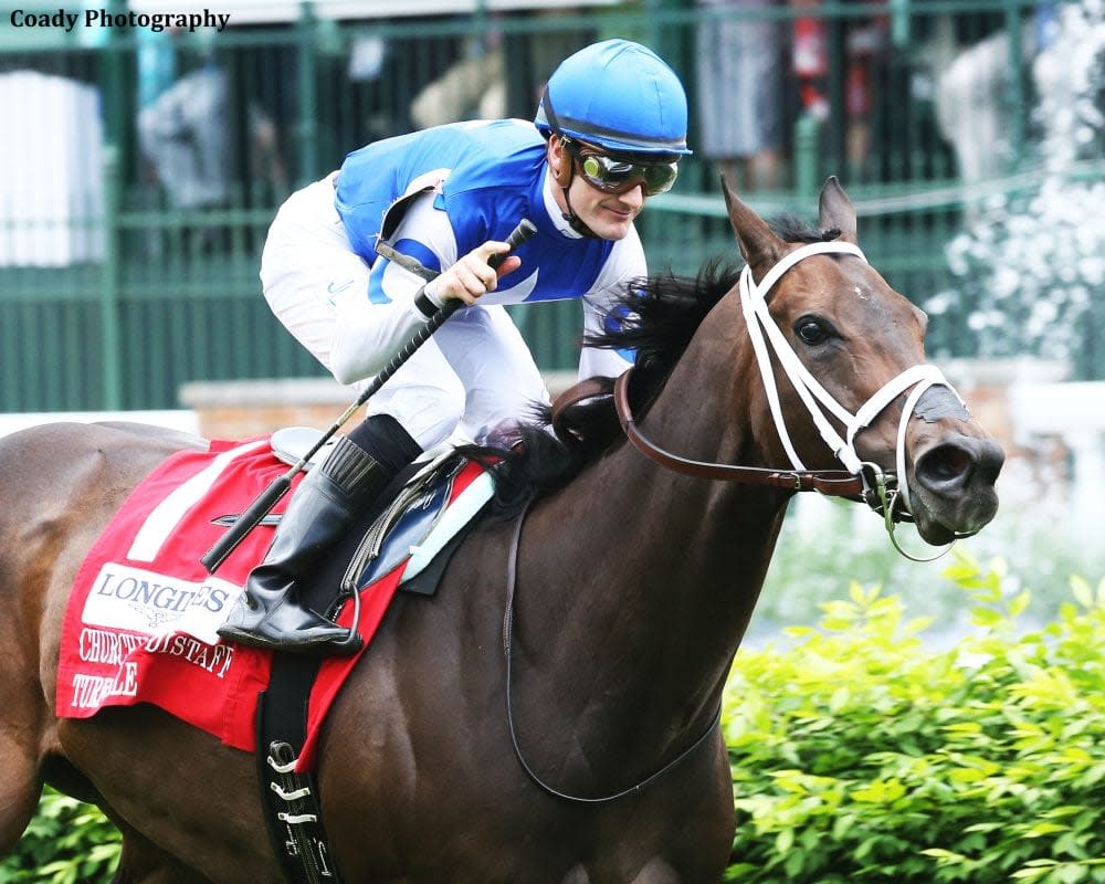 "Plan Z": Ryan Moore lifts Tepin's son Delacroix to the success of Coral Eclipse