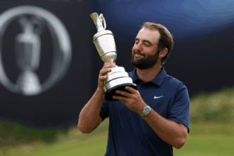 Scotty Schaeffler won the Open Championship. JC Tretter resigns from NFLPA in shocking moves