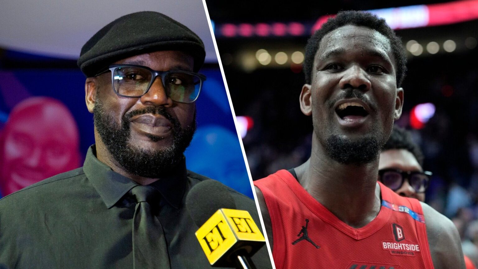 Shaquille O'Neal said "Don't be next..." when La Lakers star DeAndre Ayton was drafted.
