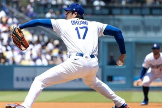 Shohei ohtani pitches two innings for a second straight start: Dodgers star is impressed with increased pitch count