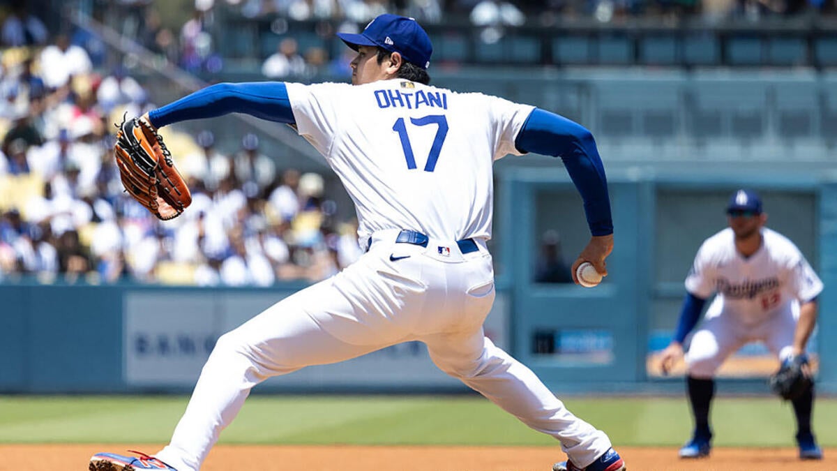 Shohei ohtani pitches two innings for a second straight start: Dodgers star is impressed with increased pitch count