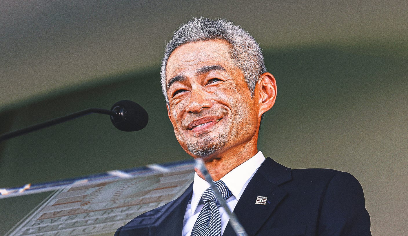 Ichiost? Suzuki brought laughs to his Hall of Fame ceremony