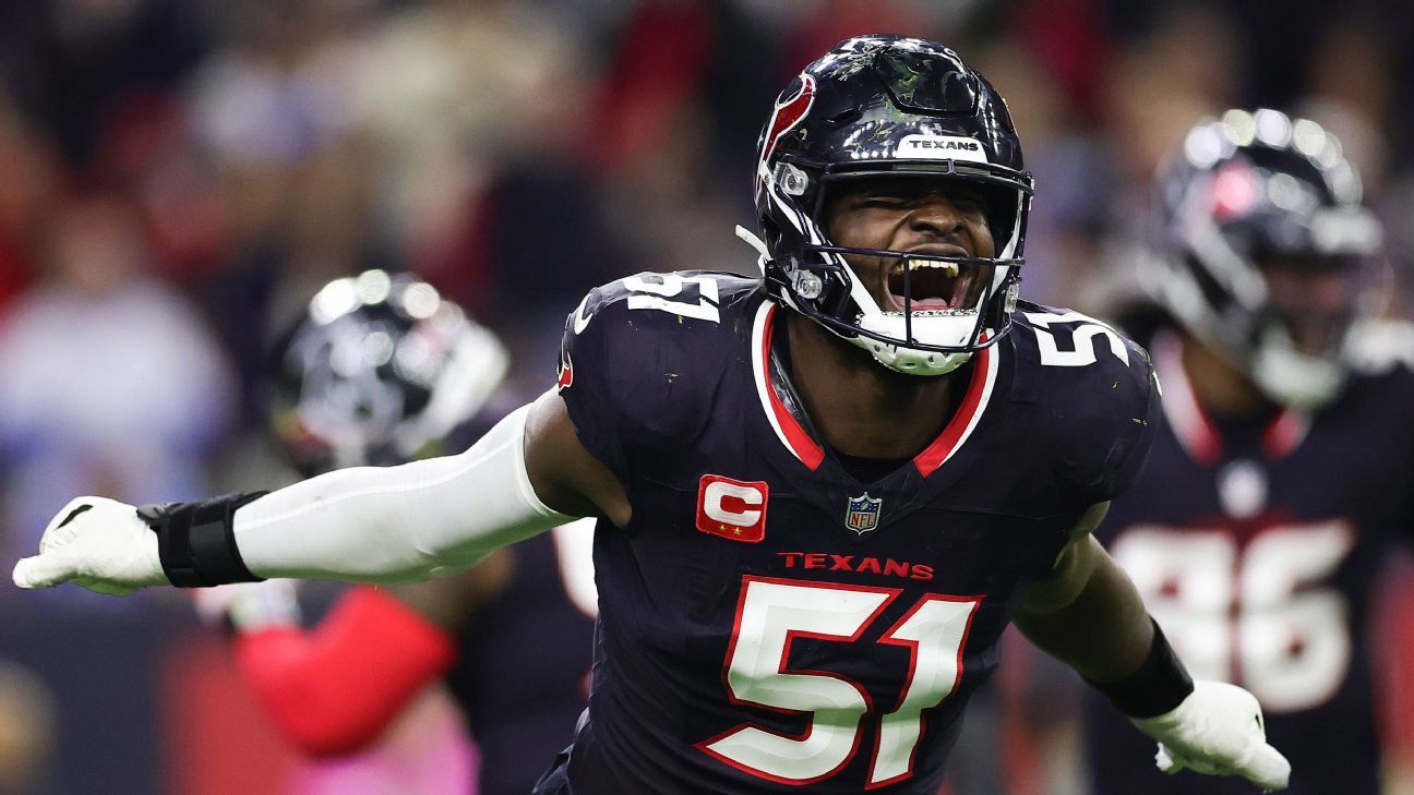 Despite last year's success, the Texans' defensive hit reset