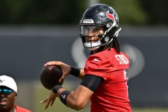 Texans QB CJ Stroud works to be stronger and faster